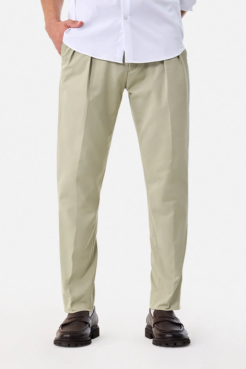 SNITCH Pleated Gurkha Trousers